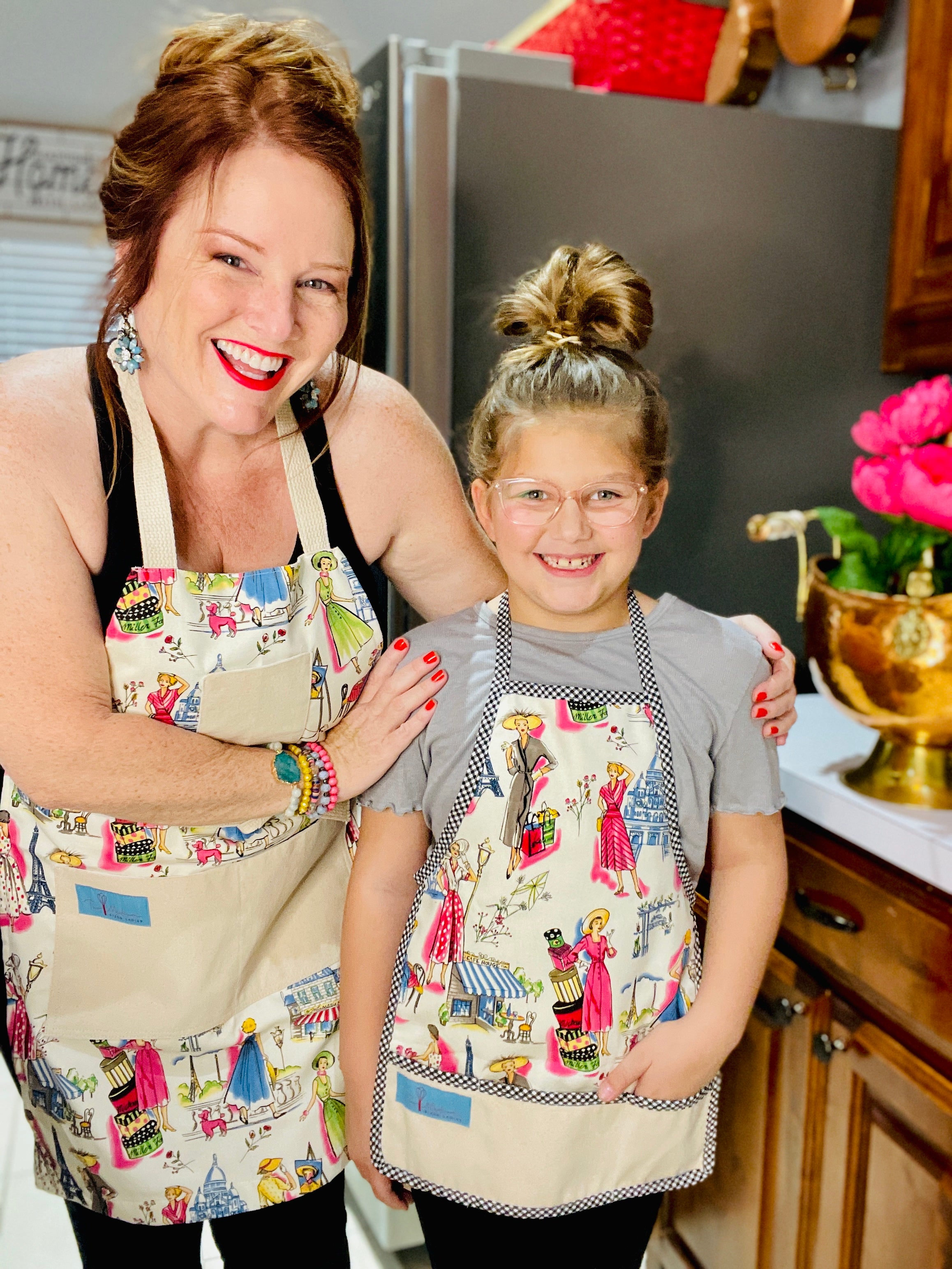 Mommy and Me Aprons, Matching Apron Set